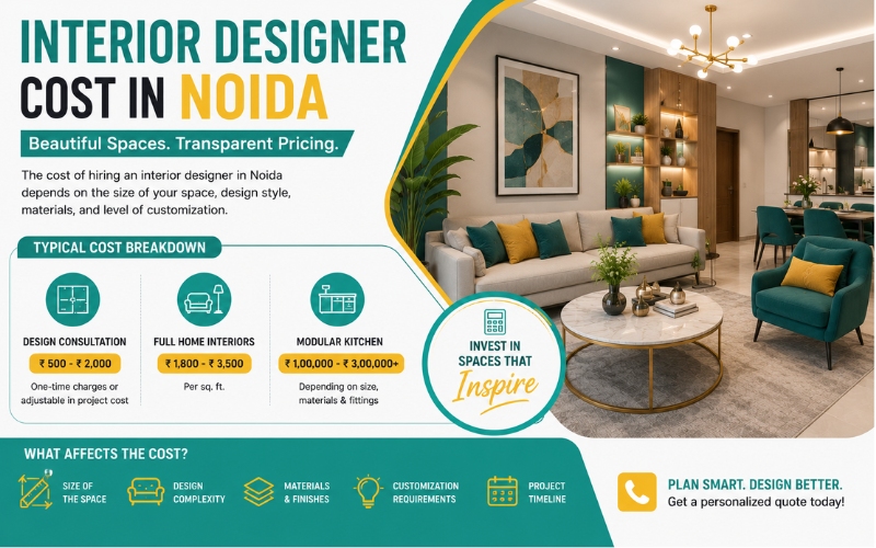 Interior Designer Cost in Noida: Complete Price Guide (2026)