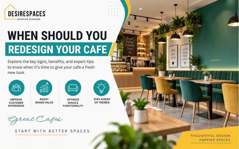 Cafe Renovation in Greater Noida: When Should You Redesign Your Cafe?
